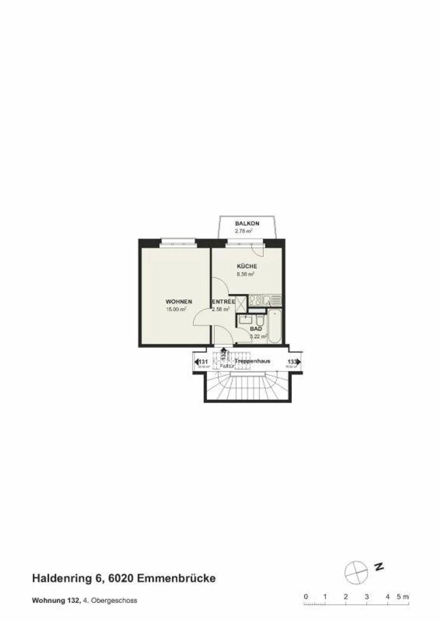 1-room apartment in Emmenbrücke - Photo 6 of 6