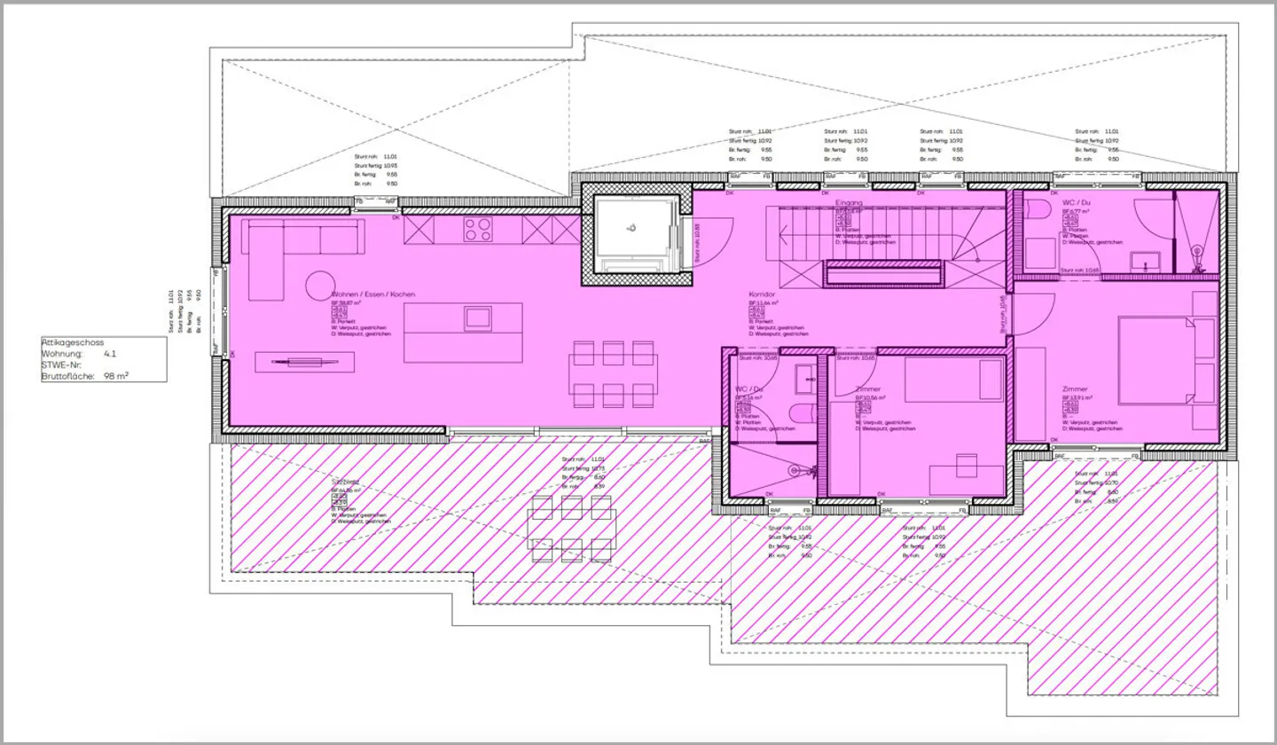 Appartement Attique Urbain avec Accès Direct par Ascenseur ! - Photo 5 sur 5