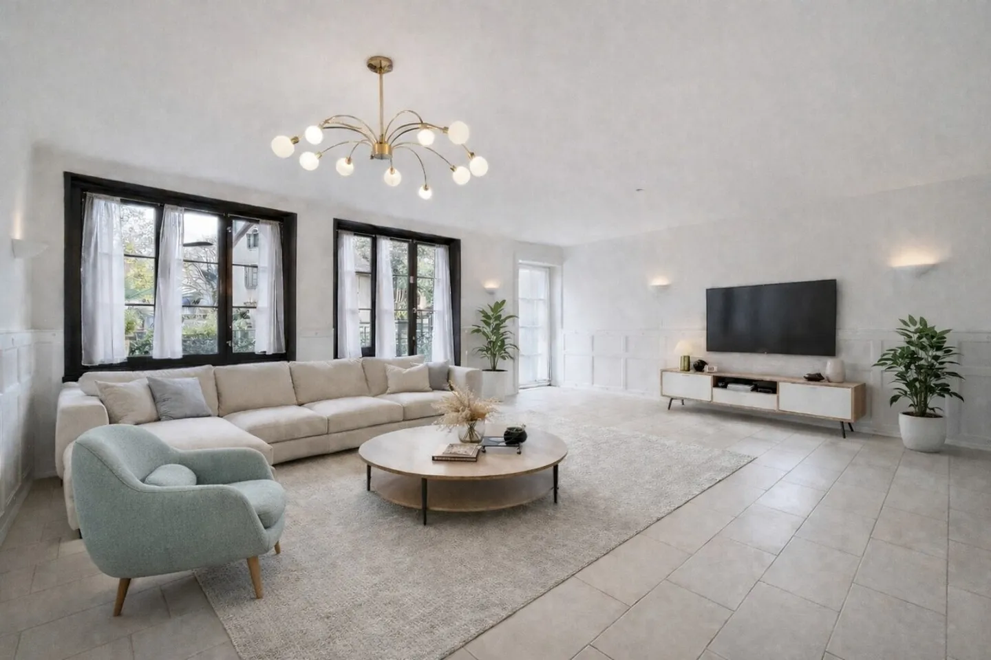 Splendid 3.5 room apartment on the ground floor with terrace - Photo 2 of 9