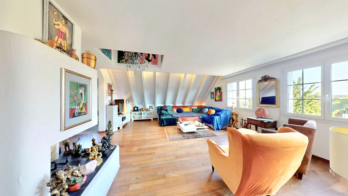 Scoprire il lusso in modo nuovo! Maisonette esclusiva con giardino e vista panoramica - Foto 6 di 19