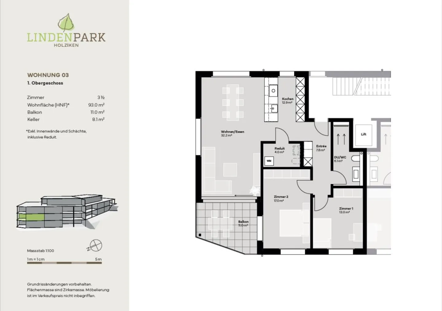 Modernes Gartenapartment im Lindenpark - Foto 6 von 8