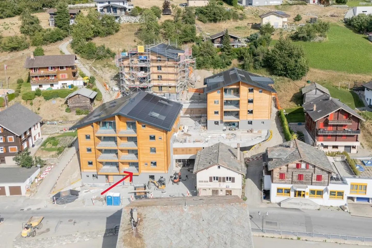 1.5-Zimmerwohnung zur Miete (Erstbezug): Neubau Hasol in Bürchen - Photo 1 of 11