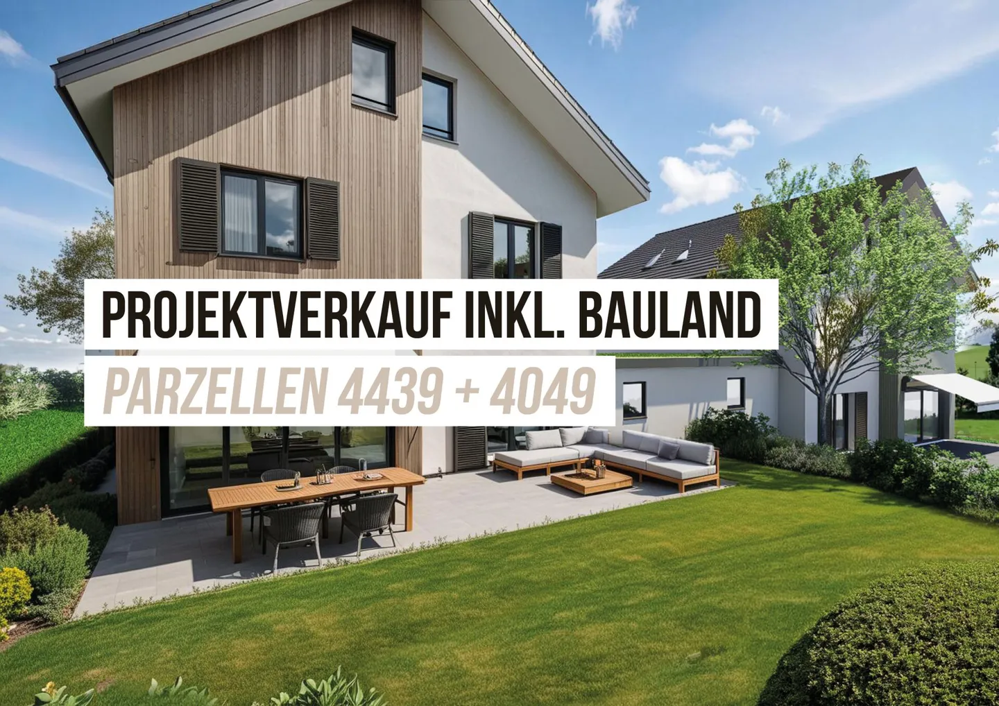 Progetto di costruzione su terreno attraente a Buchackern - vicino al campo da golf di Erlen - Foto 1 di 5