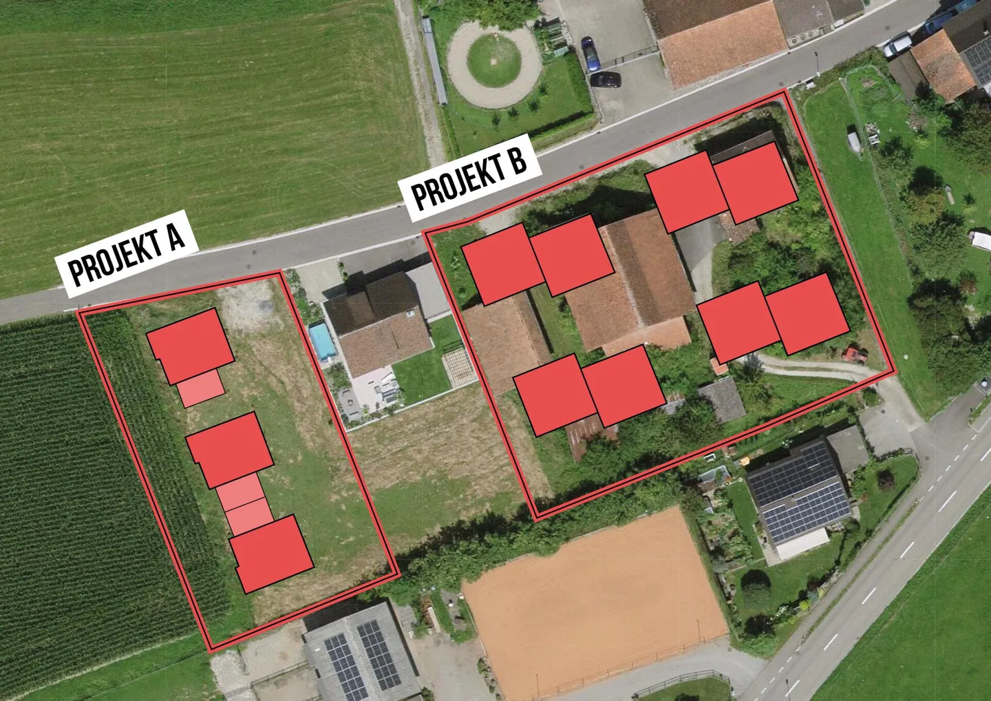 Progetto di costruzione su terreno attraente a Buchackern - vicino al campo da golf di Erlen - Foto 2 di 5