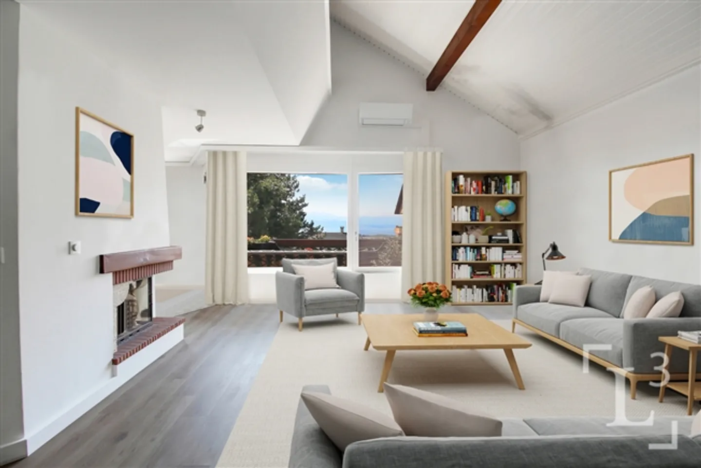 In the city center! Penthouse maisonette with lake and mountain views - Photo 1 of 13