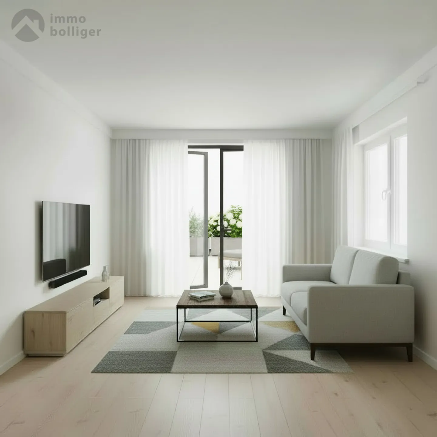 Modern, quiet, nature-connected - Living with a panoramic view of greenery - Photo 4 of 8