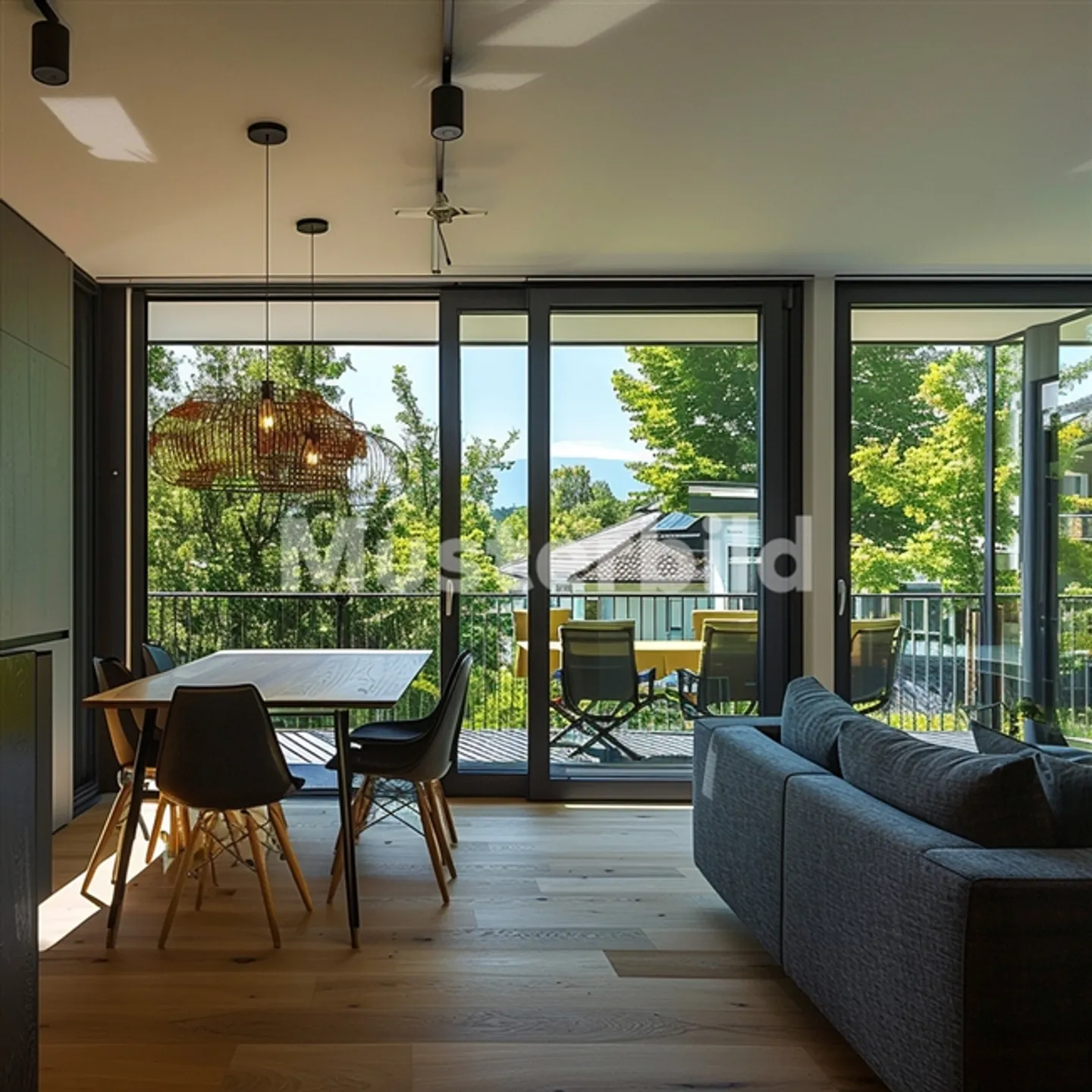 Propriété d'échange Appartement moderne de 4,5 pièces avec terrasse spacieuse à Steinhausen - Photo 4 sur 6