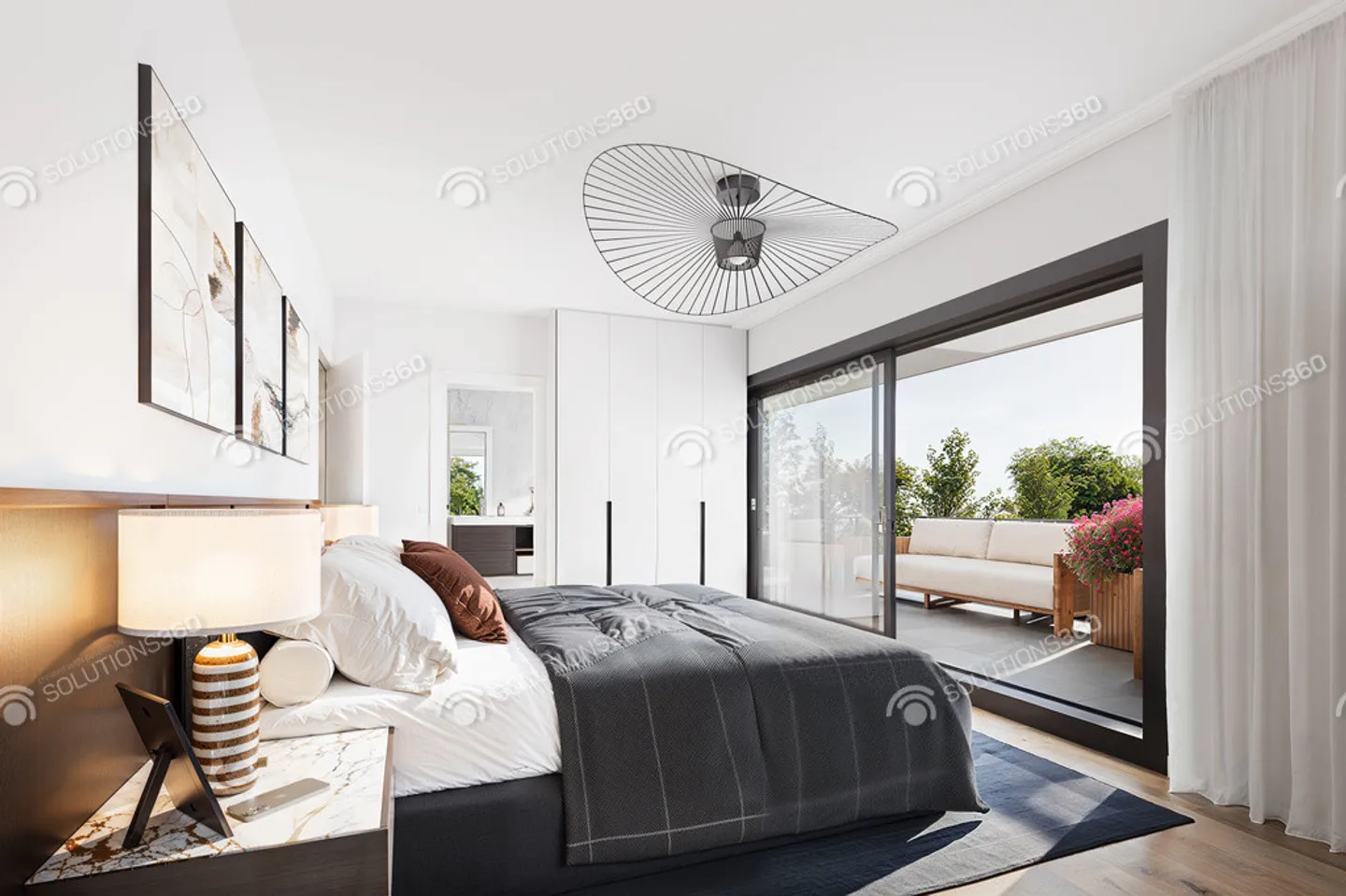 Sommet de luxe, vue sur les Alpes pour cet appartement en attique de 3,5 pièces - Photo 5 sur 10