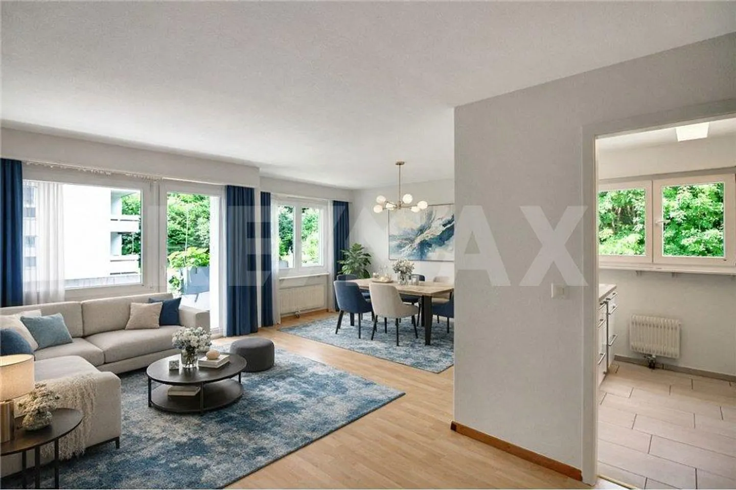 4½ Room Condominium with Balcony in Idyllic Forest Edge Location - Photo 2 of 10