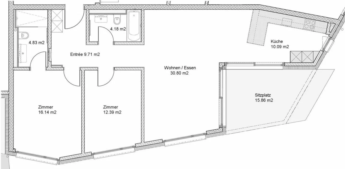 Modern, Sunny Garden Apartment - Photo 16 of 17