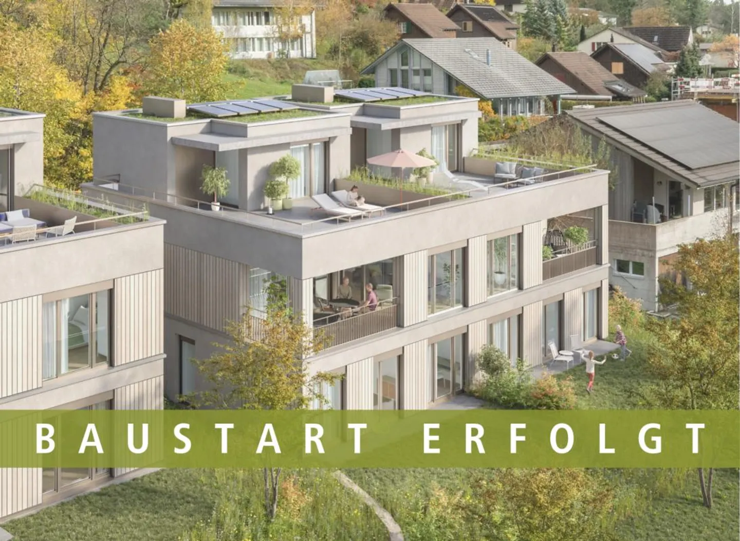 Modernes Doppelhaus in Mönthal - Foto 1 von 6