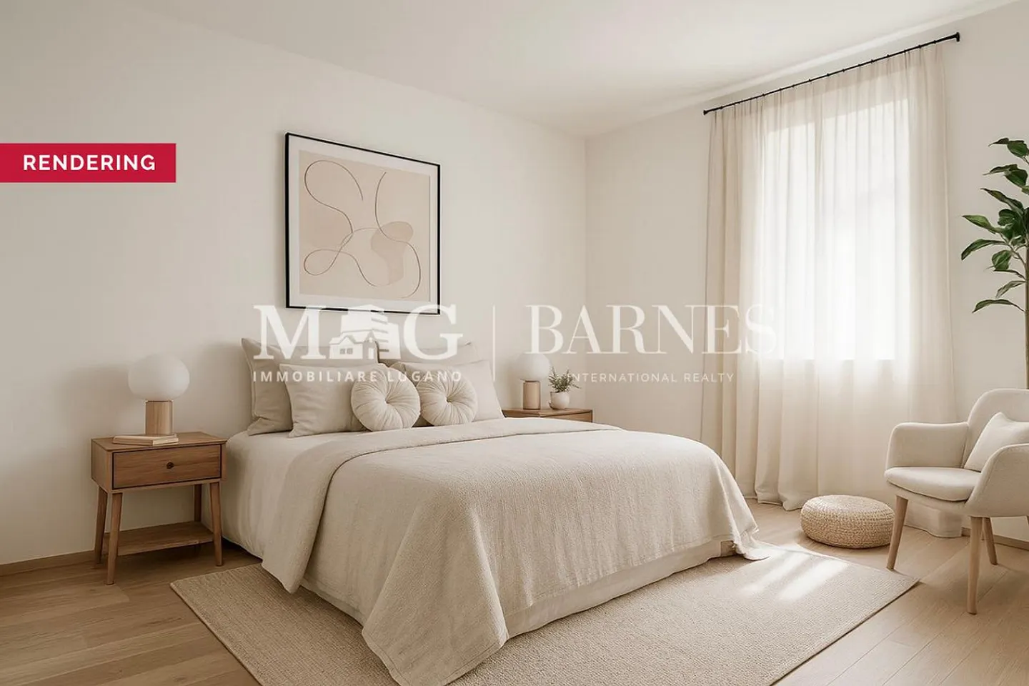 Lugano Center: Renovated 4.5 Room Apartment Near the Lake - Photo 4 of 5