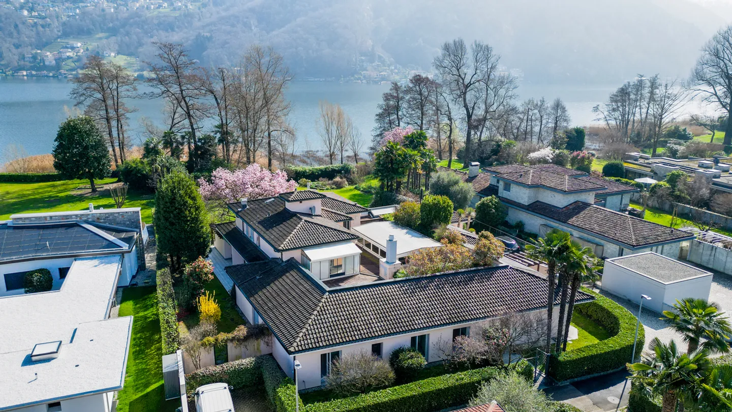 Villa Magnolia: Wunderschöne Villa am See in Magliaso - Foto 20 von 21