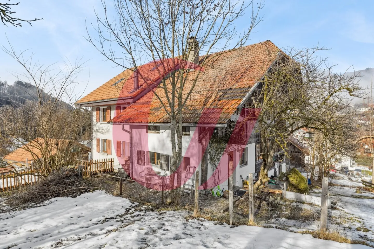 Maison villageoise à Charmey - vente par appel d'offres - Photo 1 sur 9