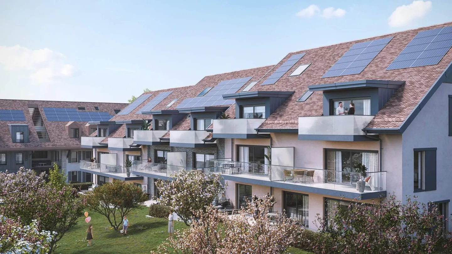Neue Promotion "Harmonia" in Romanel-sur-Lausanne - 2.5-Zimmer-Neubauwohnungen ab CHF 610'000.- - Foto 10 von 13