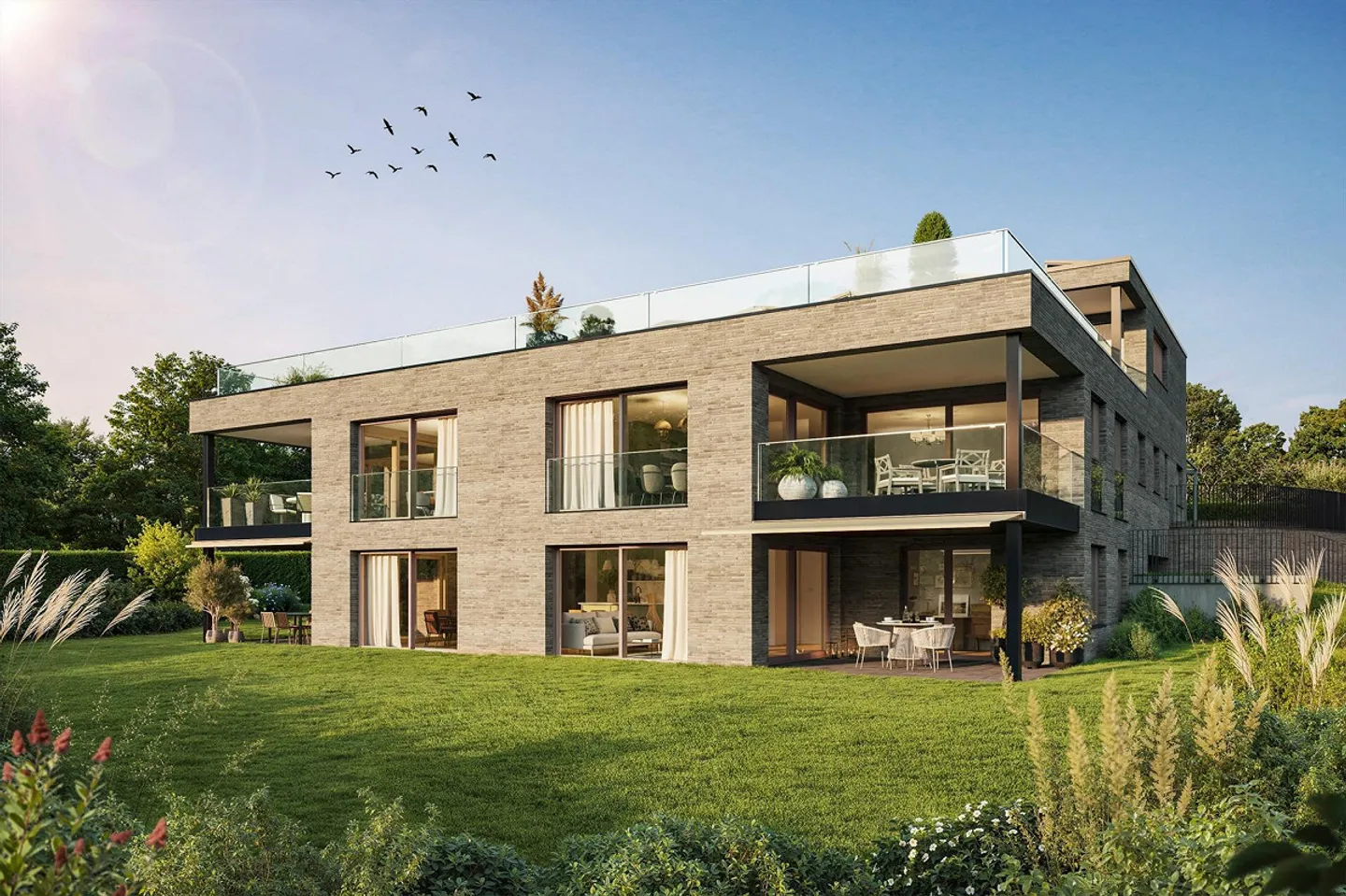 4.5 Room Condominium in St. Niklausen-Luzern - New Construction Project - Photo 1 of 7
