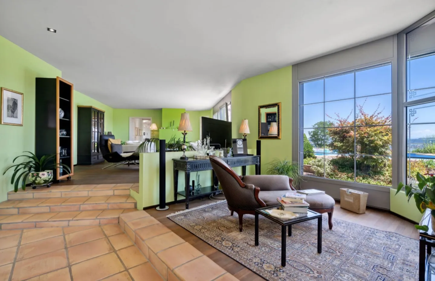 7.5-Room Terrace House with Pool and Lake View in Bellerive for Sale - Photo 10 of 13