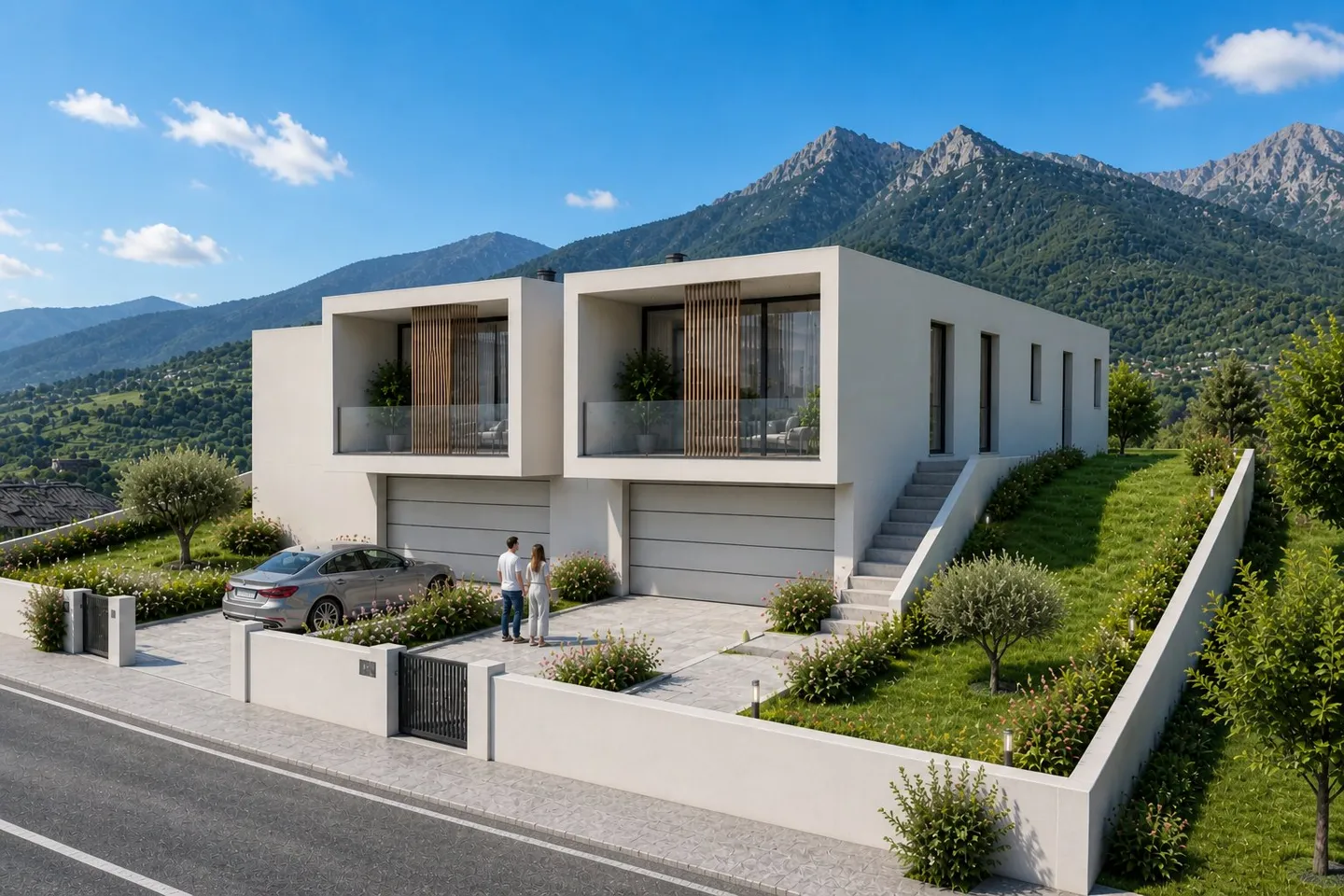 Familienhaus in Arosio mit Garten - Foto 2 von 3