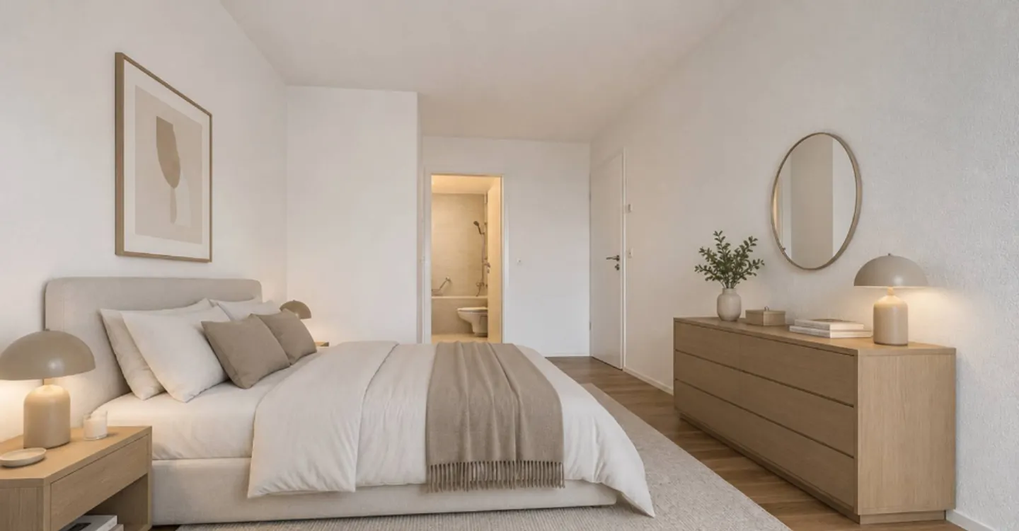 Neue 4,5-Zimmer-Wohnung mit überdachten Balkonen - Foto 5 von 13
