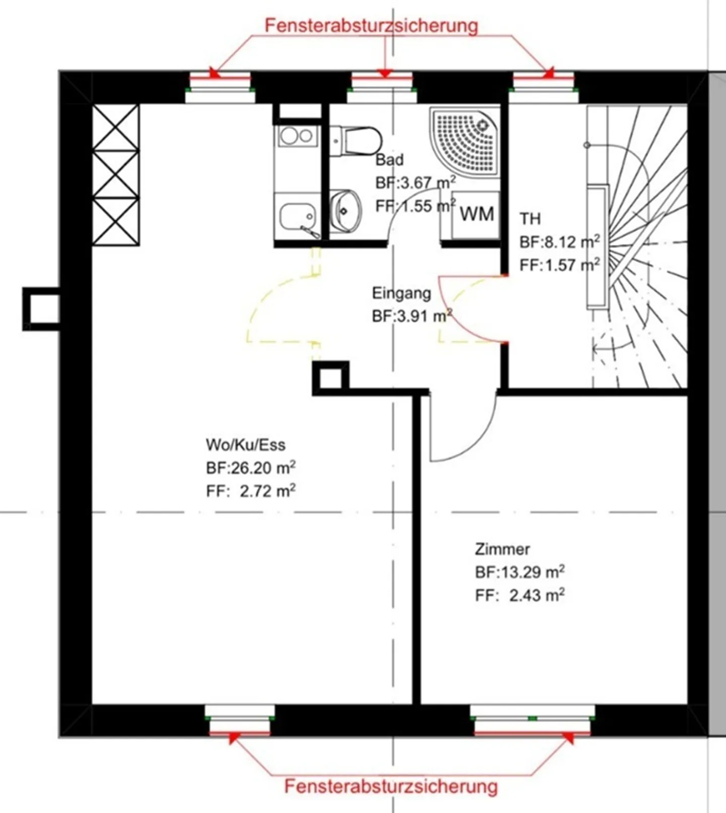 Modern 2.5-room apartment on the 3rd floor - Photo 9 of 9