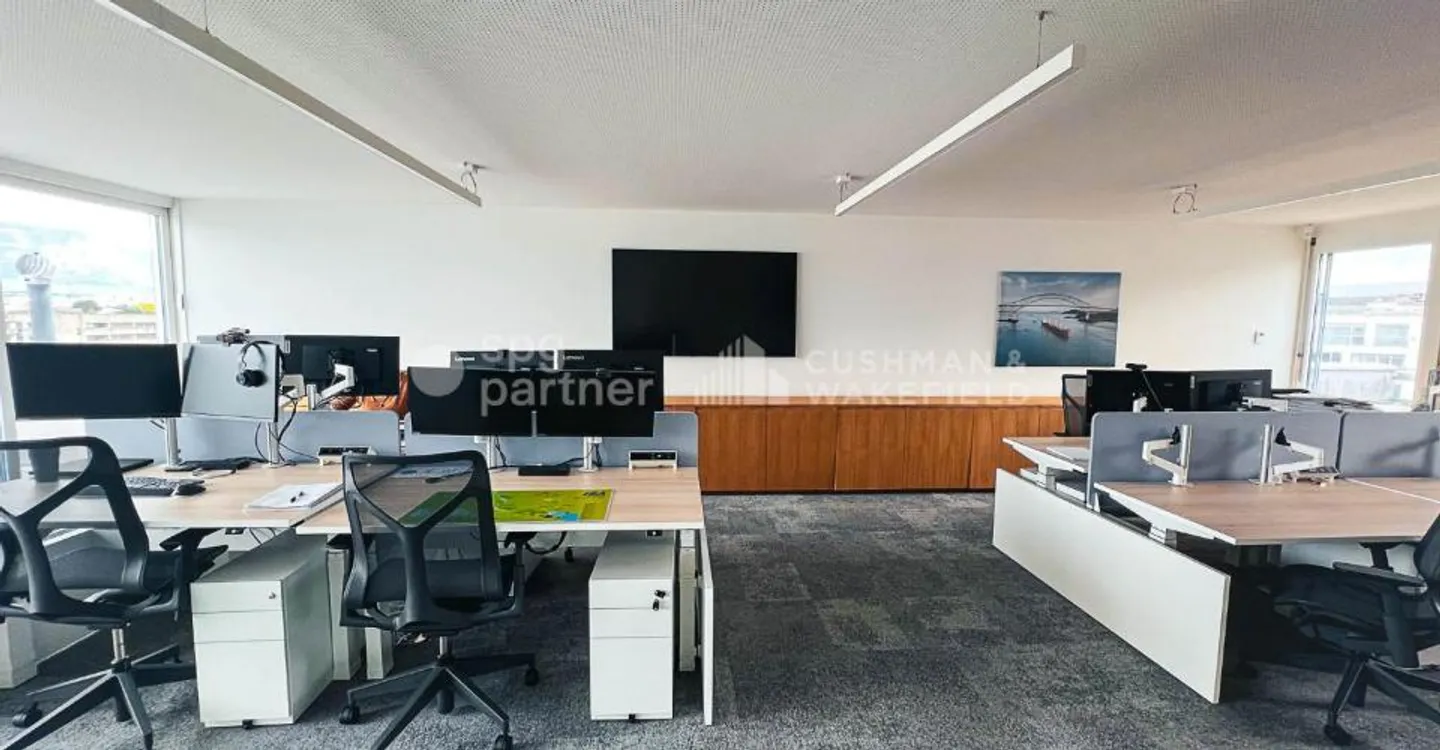Bright offices of 190 m² with terrace and lake view, Lausanne 82 - Photo 2 of 5