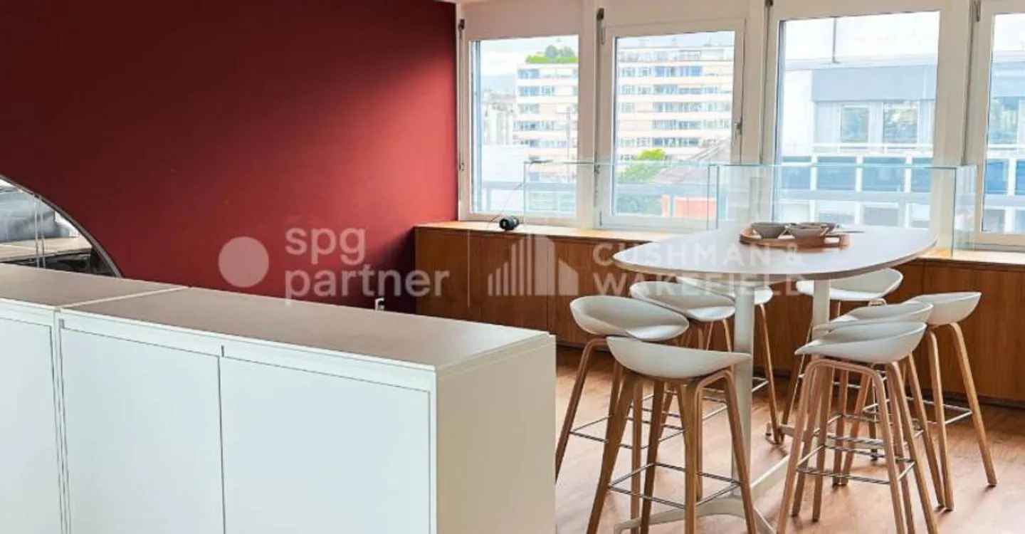 Bright offices of 190 m² with terrace and lake view, Lausanne 82 - Photo 3 of 5