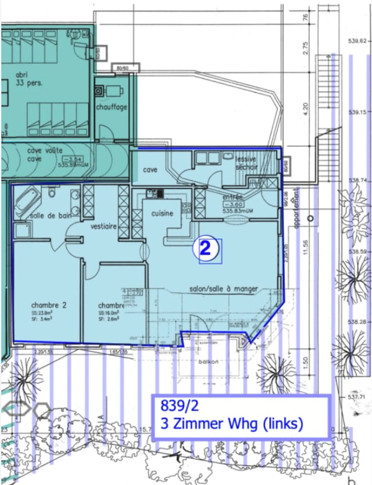 Appartement Terrasse ensoleillé avec vue sur le lac - Photo 6 sur 6