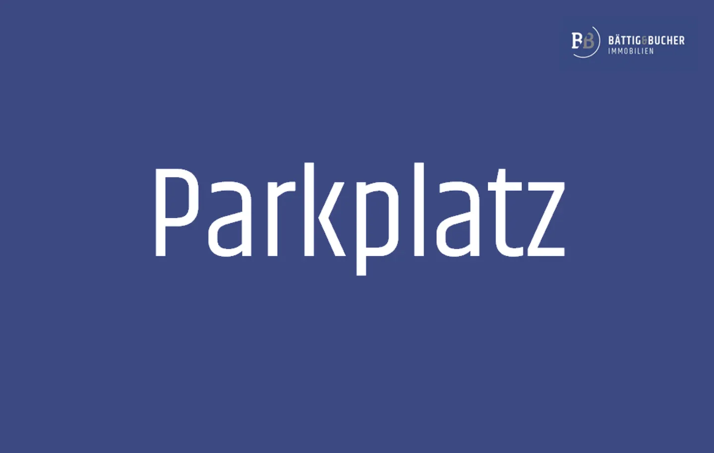 Parkplatz in der Einstellhalle - Foto 1 von 1