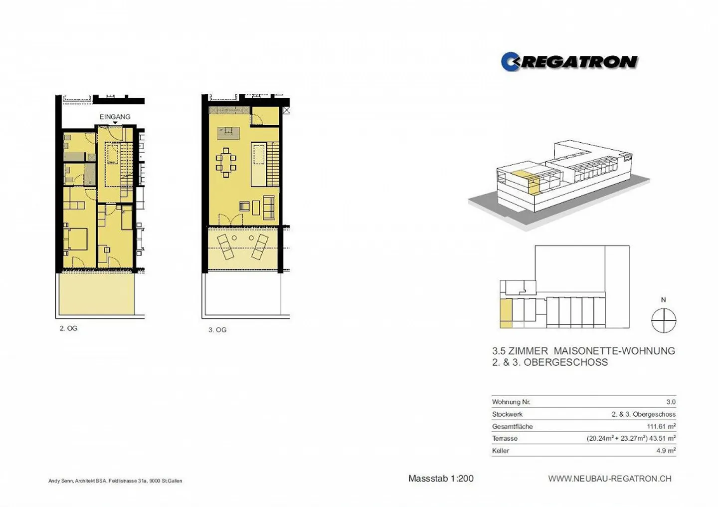 Moderne Maisonette mit Terrassen - Foto 13 von 13