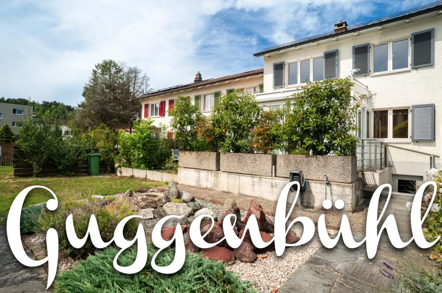 Accogliente casa a schiera di 4,5 stanze a Guggenbühl - Foto 1 di 23
