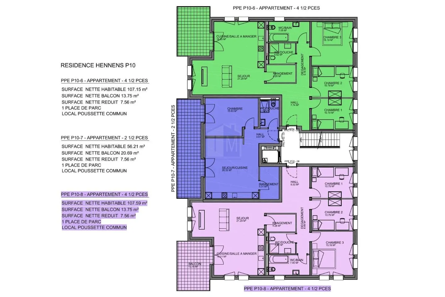 In Billens, one of the last 2 remaining 4 ½-room apartments with south-facing orientation! - Photo 5 of 7