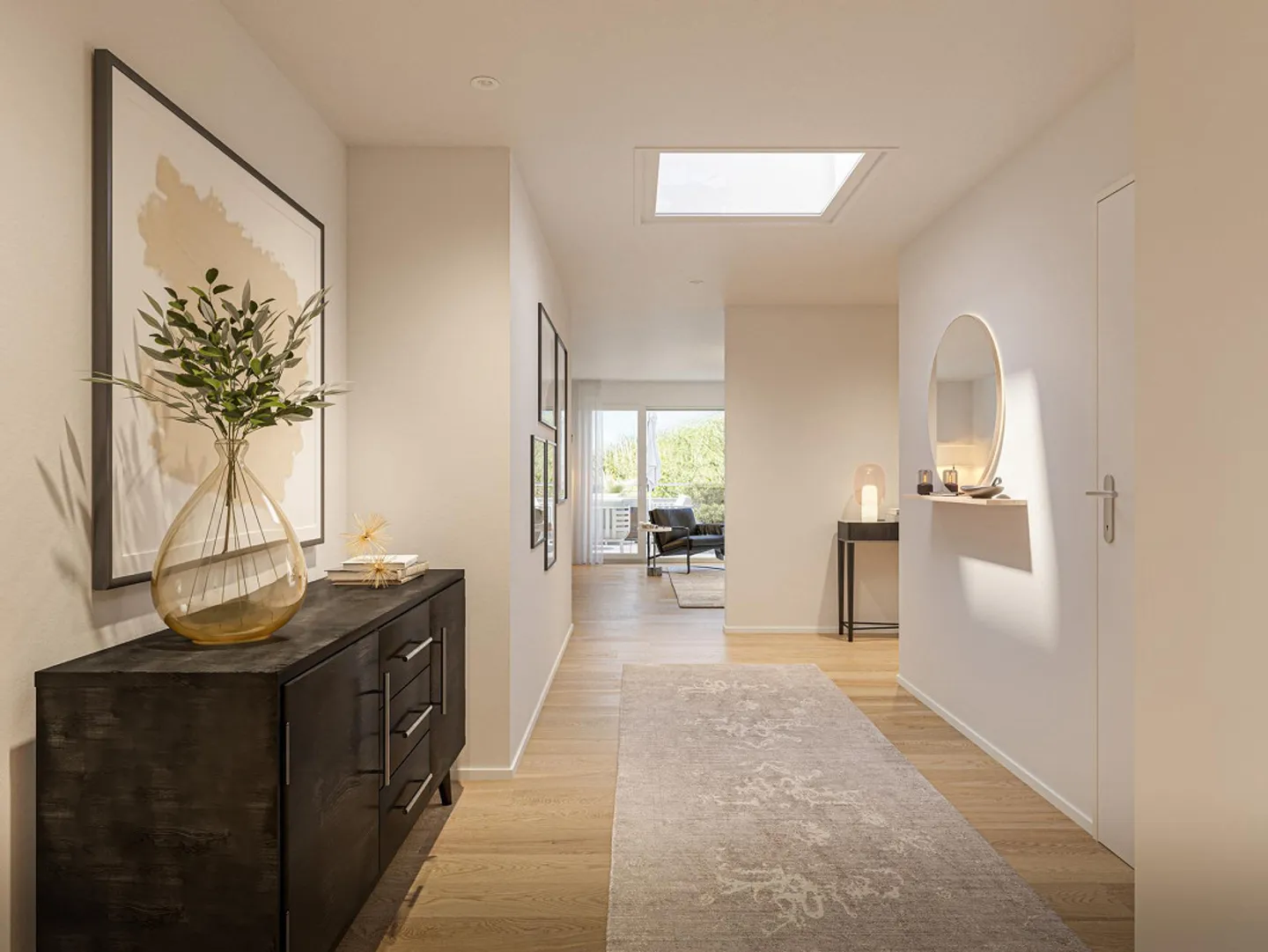 Vue sur le vert : Appartement en attique dans un emplacement ensoleillé - Photo 2 sur 10