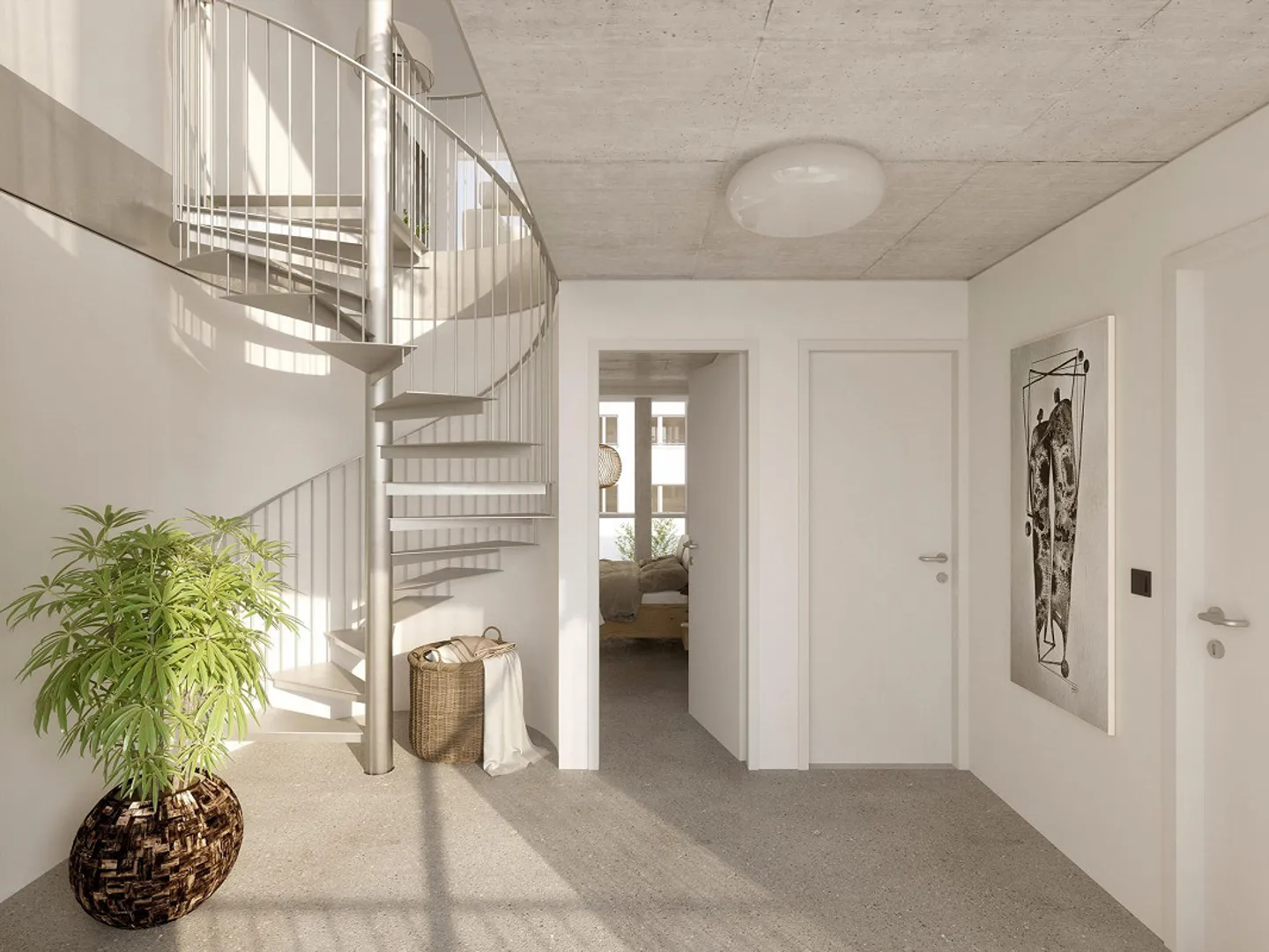 SENZA CAUZIONE - Moderno appartamento duplex di 3,5 stanze a Basilea - Foto 2 di 5