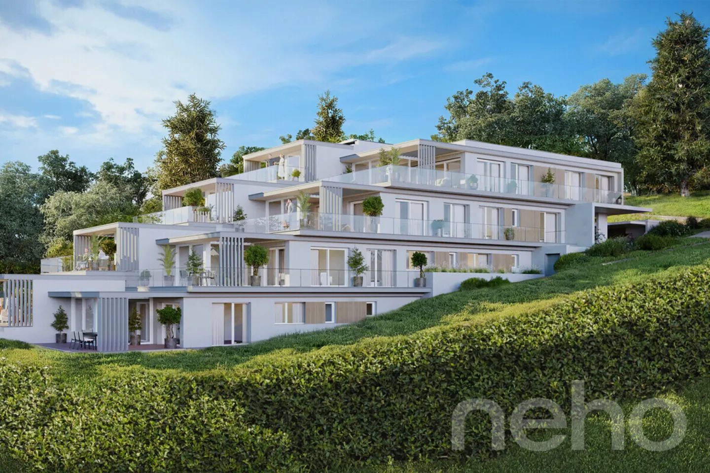 Magnifique appartement de luxe 3.5 pièces avec terrasse et vue sur le lac - Photo 8 sur 9