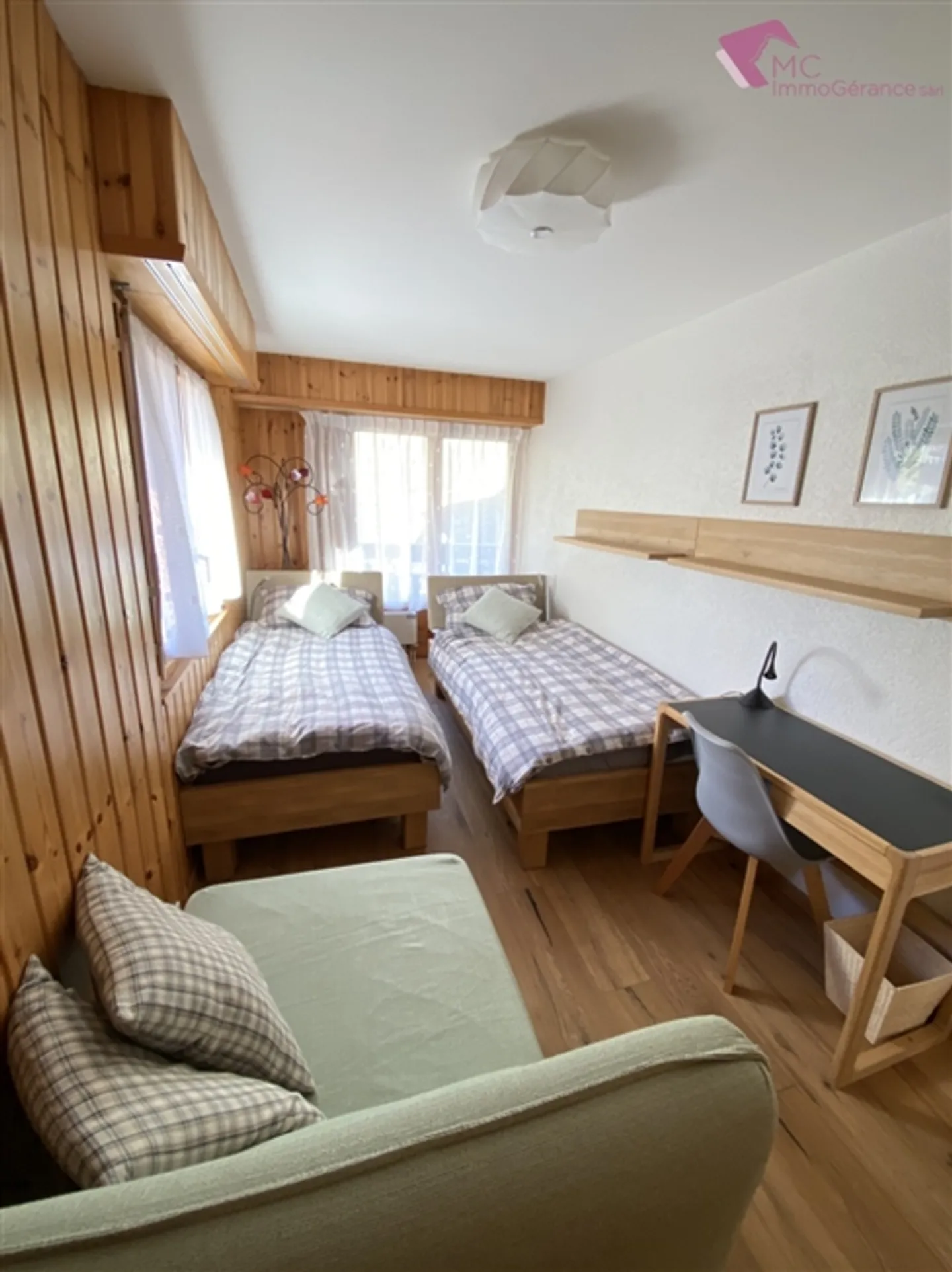 Ovronnaz - charmante 3.5 Zimmerwohnung Süd und durch - Photo 9 sur 13