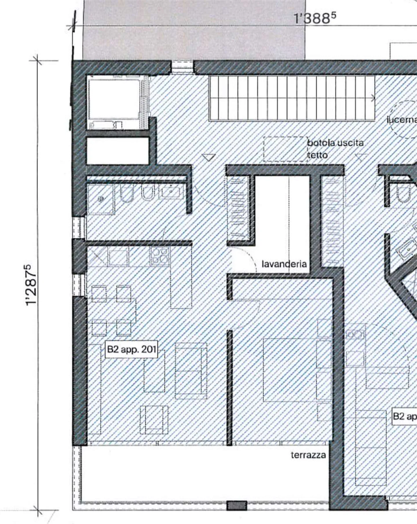 Nuovo 2,5 locali con terrazzo e vista lago - Foto 4 di 6
