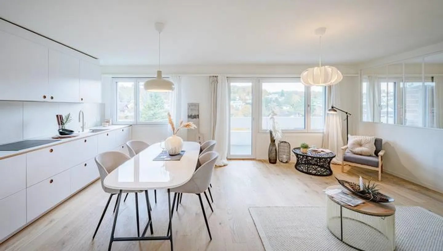 SUPERBE APPARTEMENT DE 4,5 PIÈCES - TOTALITÉ RÉNOVÉ - Photo 1 sur 9