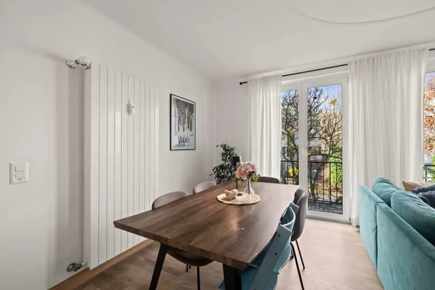 Stilvolle Wohnung in Zürich-Wollishofen - Foto 3 von 9
