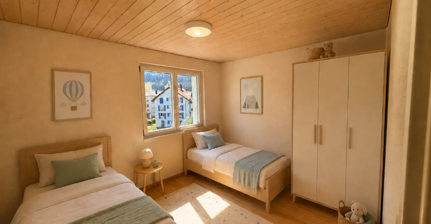 Appartement de 4,5 pièces avec mezzanine et deux places de parc - Le Sentier - Foto 2 von 8