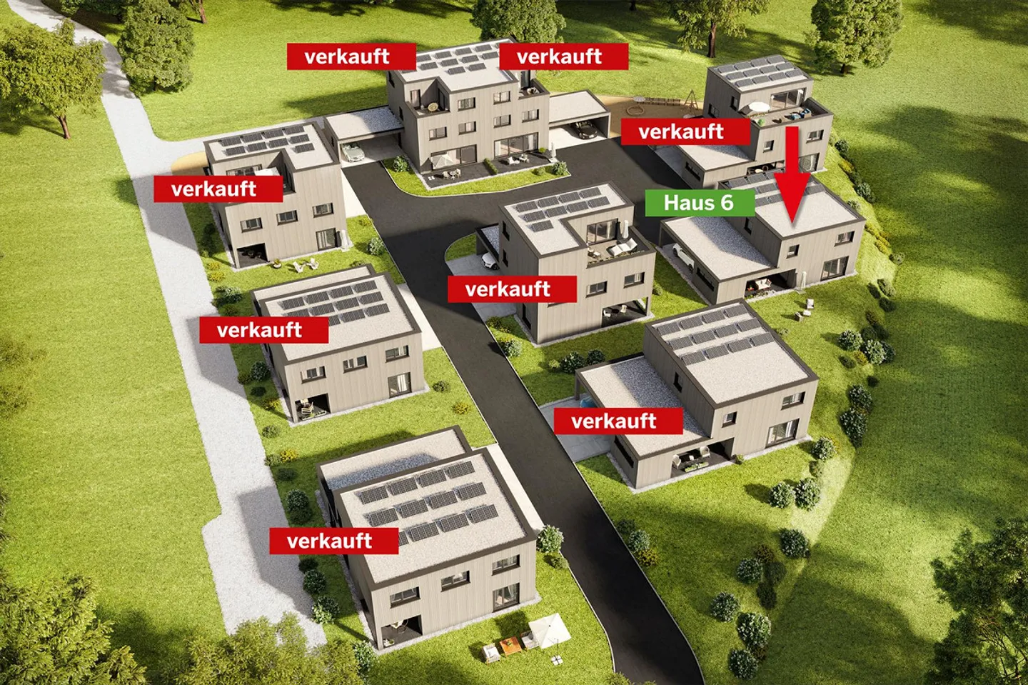 Casa unifamiliare di 6,5 stanze di nuova costruzione - Foto 1 di 3