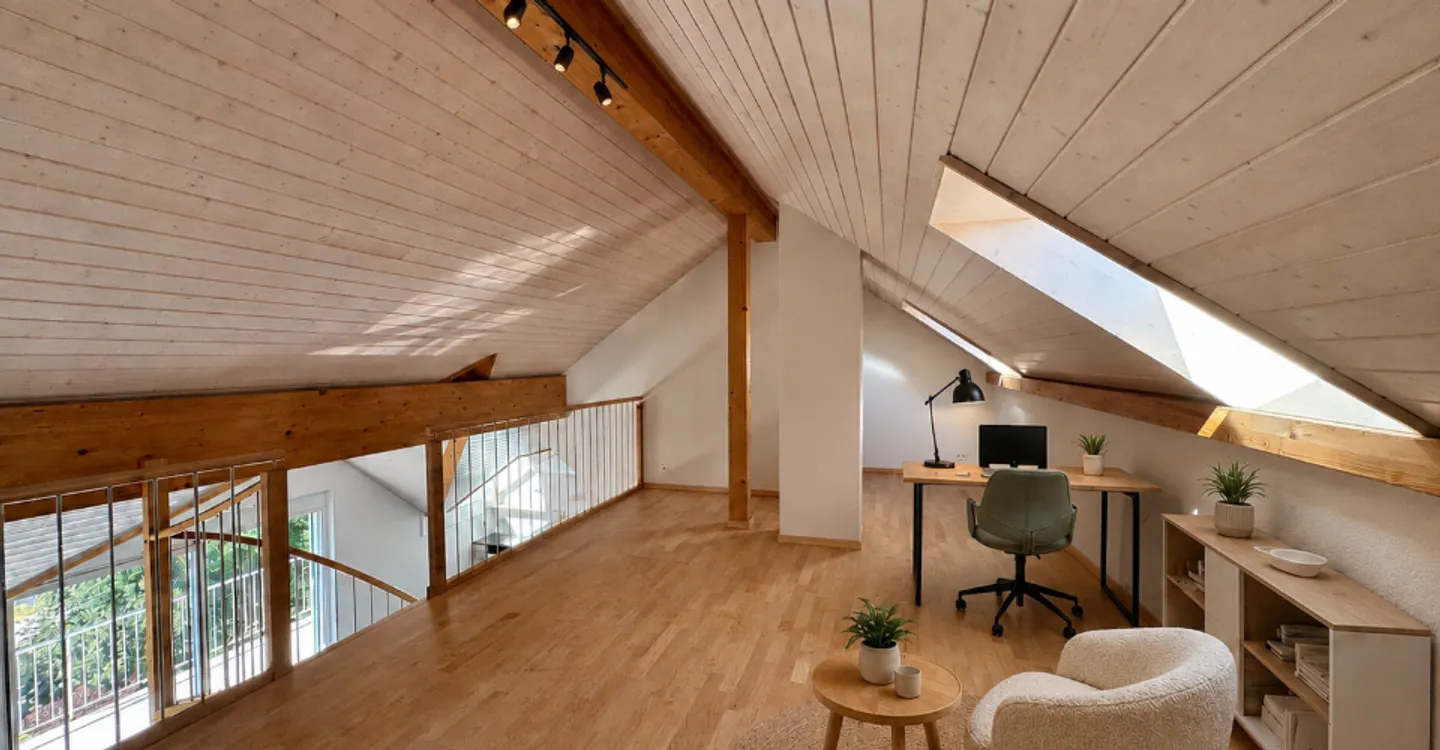 Appartement de 4,5 pièces avec mezzanine et deux places de parc - Le Sentier - Foto 3 von 8