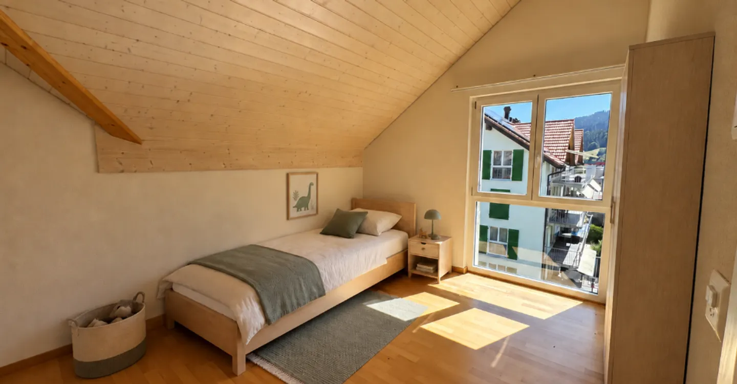 Appartement de 4,5 pièces avec mezzanine et deux places de parc - Le Sentier - Foto 6 von 8