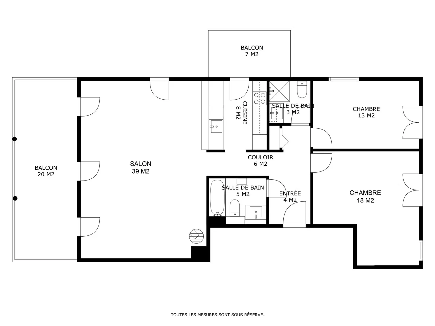 Wohnung mit 3.5 Zimmern in Marchissy - Foto 14 von 14