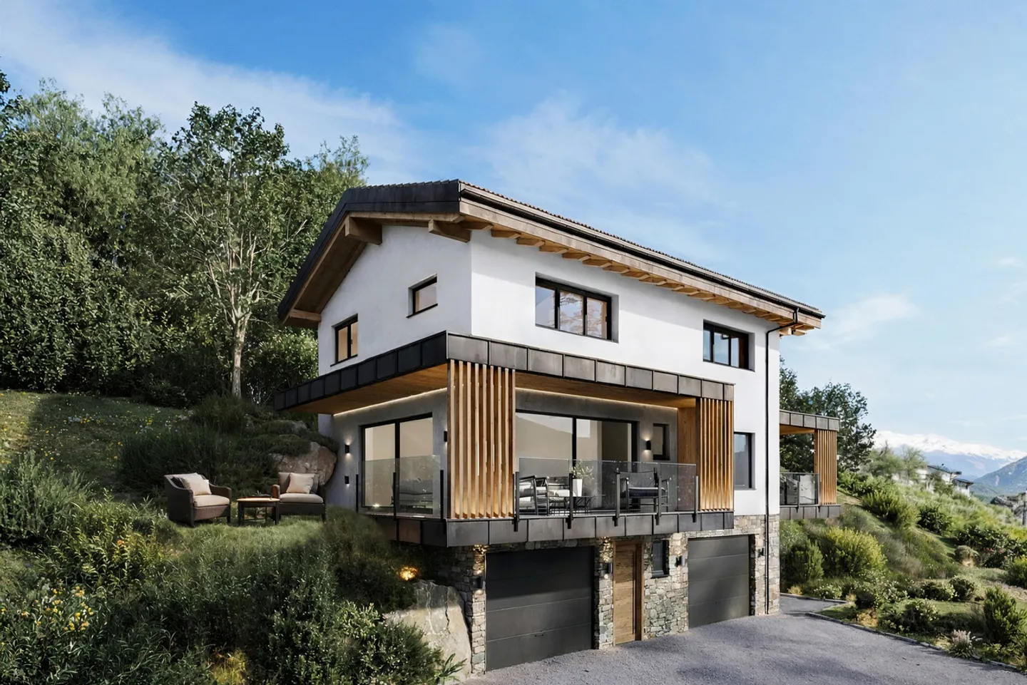 Villa architecturale avec vue imprenable - Photo 1 sur 5