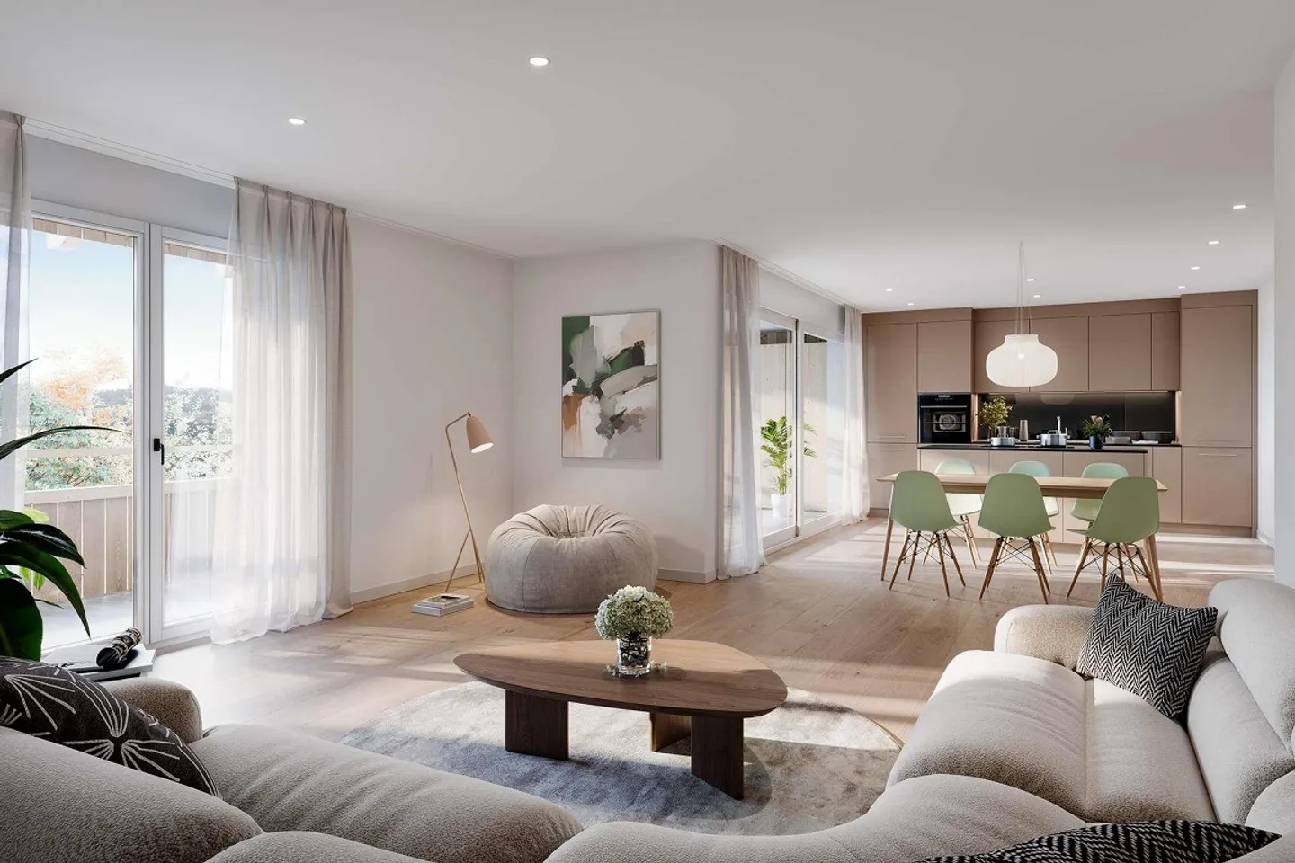 Moderne Mietwohnungen in Wilchingen - Foto 1 von 3