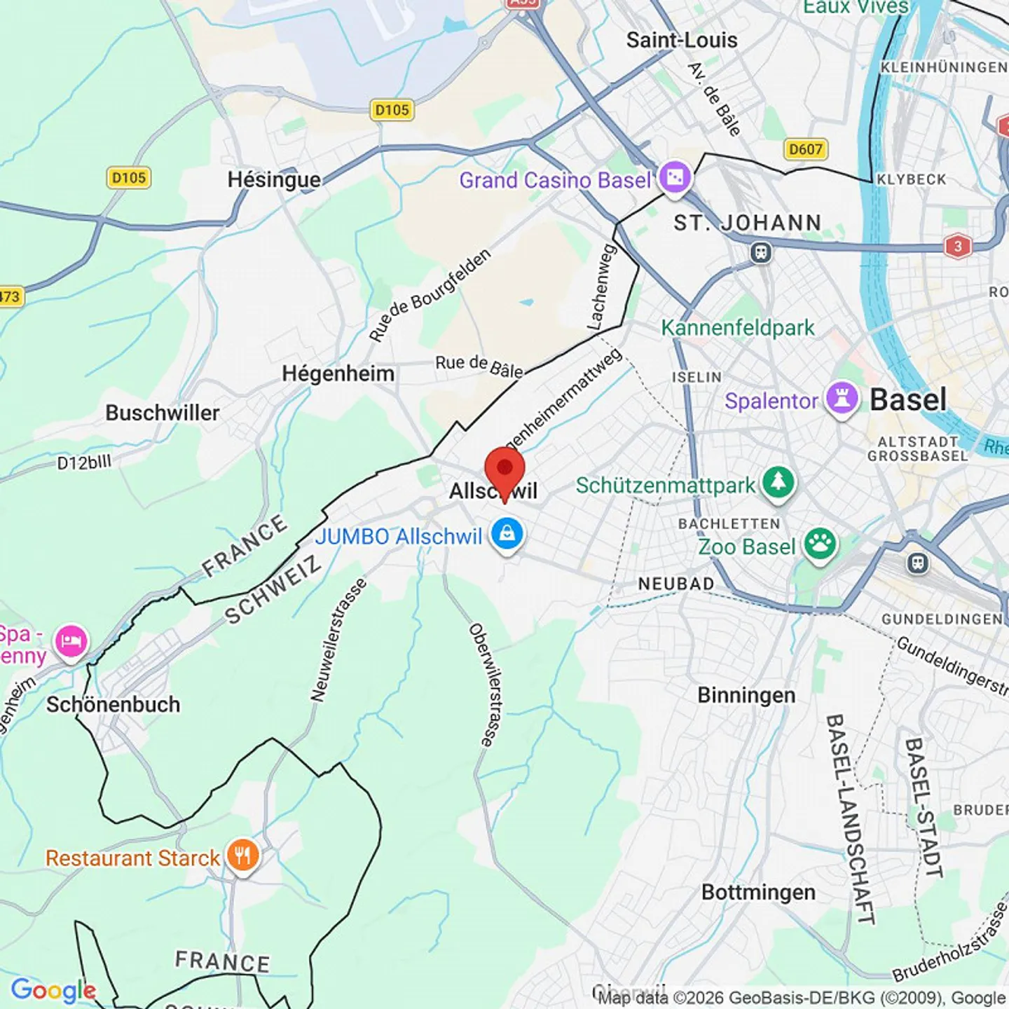 Attraktives Bauland in Allschwil - Foto 7 von 7