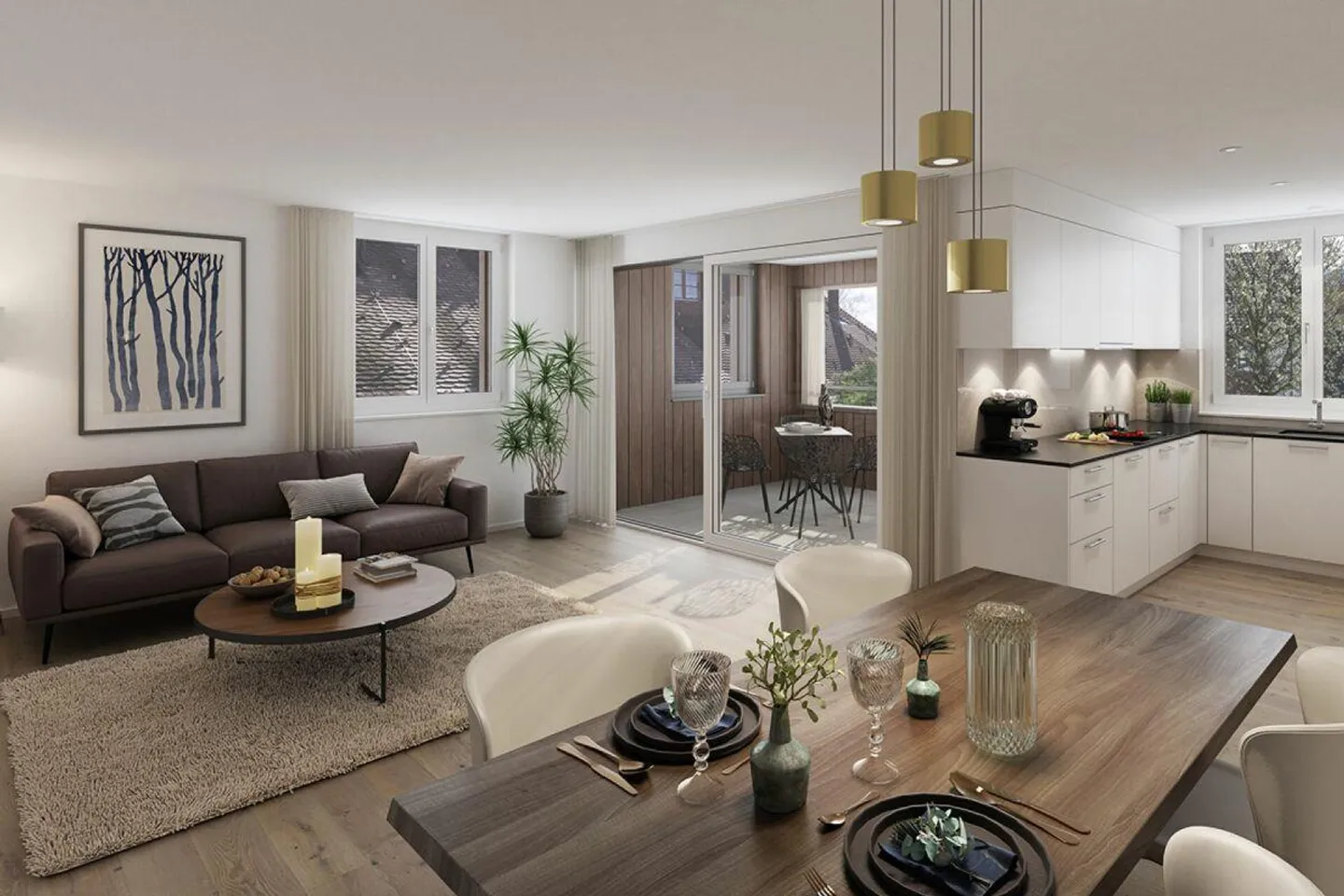 READY FOR OCCUPANCY FROM DECEMBER 2026! Country living near the city: New apartments in the heart of the village - Photo 4 of 10