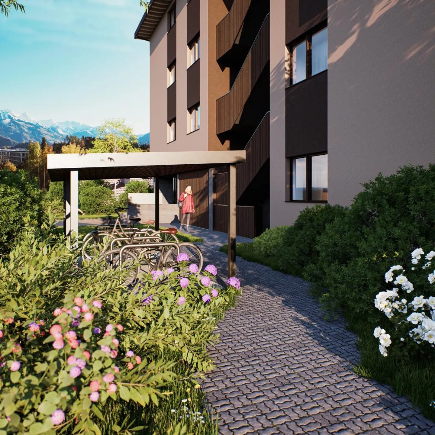 Appartamento con 3,5 stanze e balcone - Foto 12 di 13