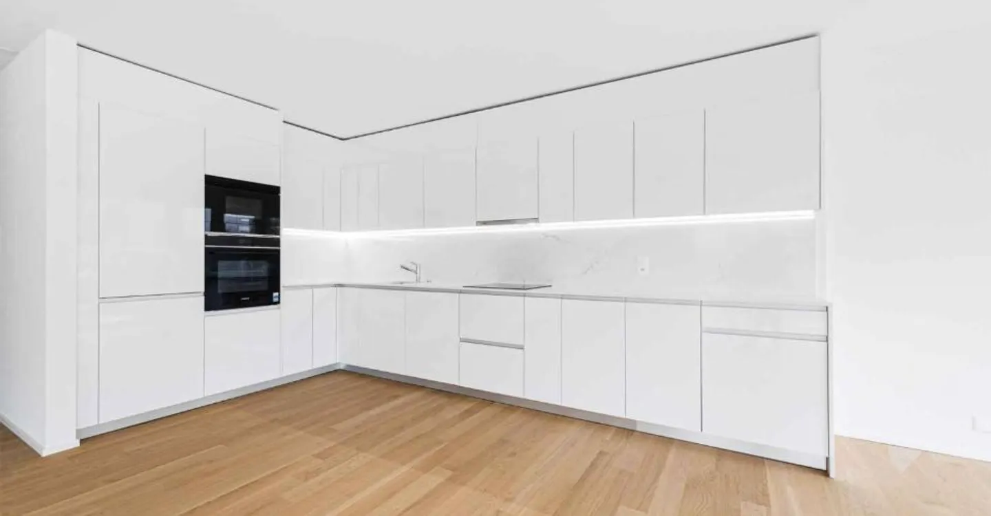 Neues 5,5-Zimmer-Apartment mit überdachter Terrasse und Garten - Foto 4 von 11