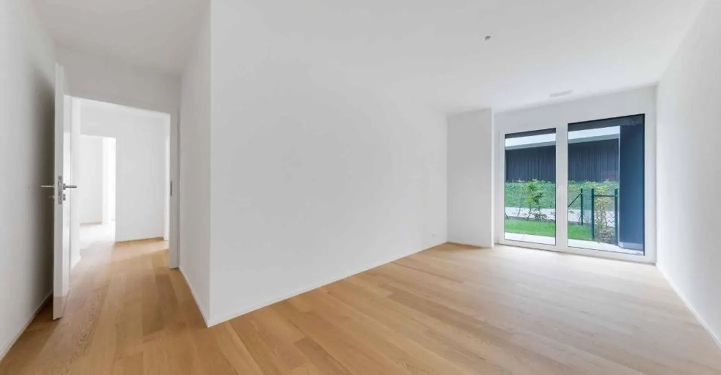 Neues 5,5-Zimmer-Apartment mit überdachter Terrasse und Garten - Foto 5 von 11